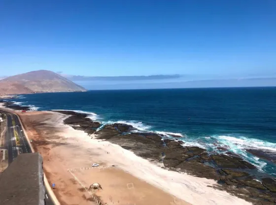 Hermoso Iluminado Y Cómodo Dpto Frente A  Playa Llacolen 
