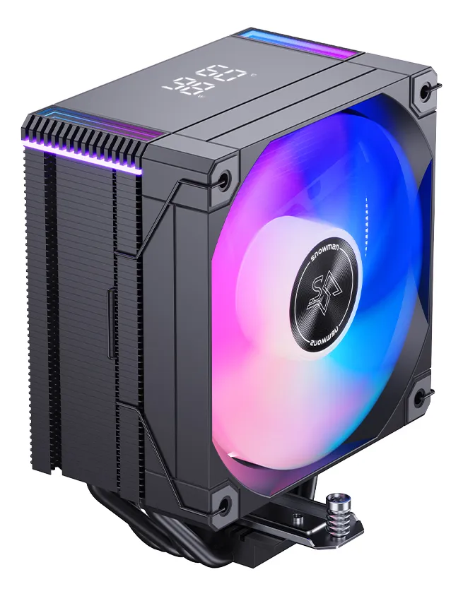 Cooler Cpu Snowman Mt4 V4d Black Argb Intel Am5 Am4 Oficial