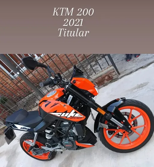 Vendo Ktm200, Anda 10 Pts