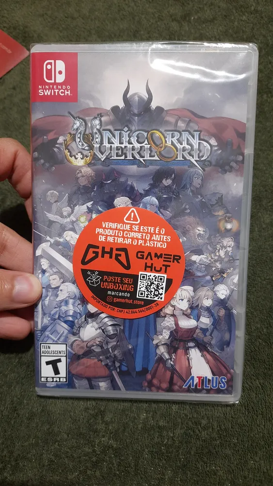 Unicorn Overlord Switch Midia Fisica | Frete grátis