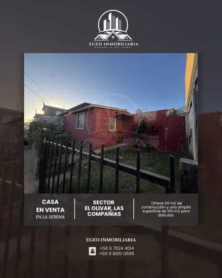 Casa En Venta En La Serena