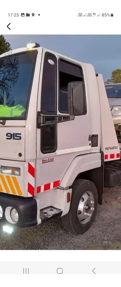 Grúa Auxilio Con Plancha Hidráulica Camion Ford Cargo 915