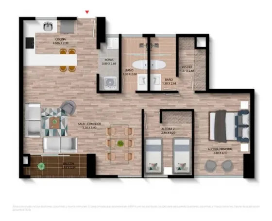 Venta Apartamento Menta (cedritos)