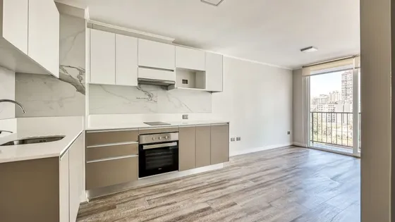 Arriendo De Departamento En Santiago. 1 Dormitorio, 1 Baño.
