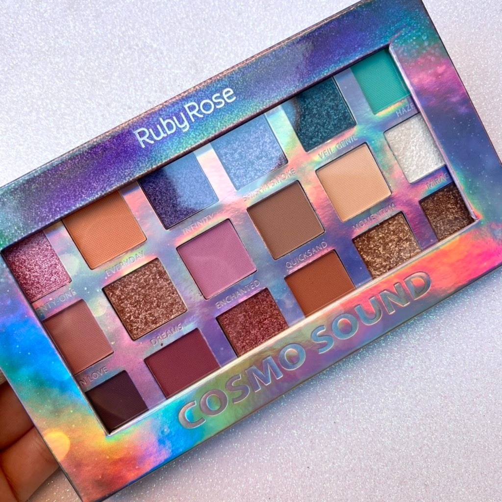 Paleta Ruby Rose Cosmo Sound Maxi Paleta Sombras Ojos - Cosmo Sound- Ruby Rose Original | GLOWEE
