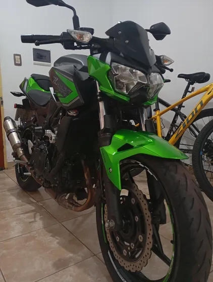 Kawasaki Z400 2021 - Service Hecho A Los 11.000km Está Nueva