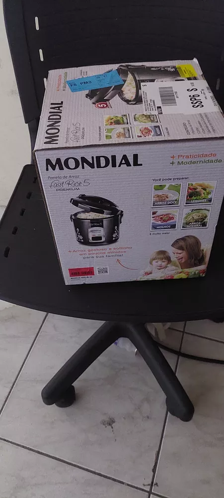 Panela de pressão elétrica digital 3 litros Master Cook 3L- PE-40 110V -  Mondial