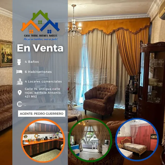 Se Vende Casa Con Locales Comerciales Céntricos