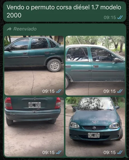 Chevrolet Corsa 1.7 D Gl
