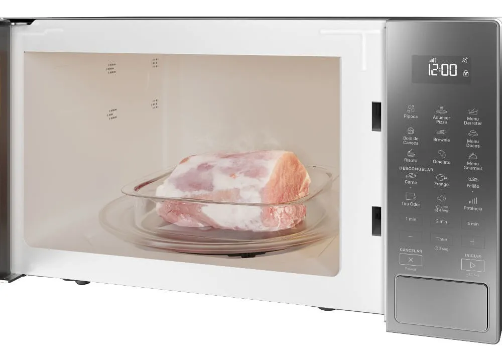 Micro-ondas Brastemp BMS46AR 32 L Com Menu Gourmet Cinza - Imagem 4