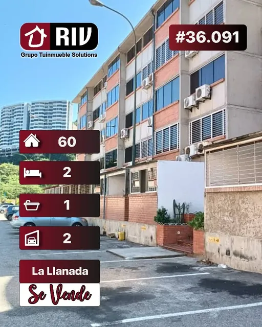 Venta- Apartamento En La Llanada, Estado La Guaira.