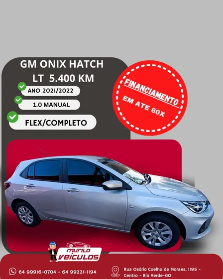Chevrolet Onix 1.0 Flex Lt Manual