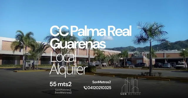 Local Pb Alquiler Guarenas Cc Palma Real 55 Mts2 Sonmetros2