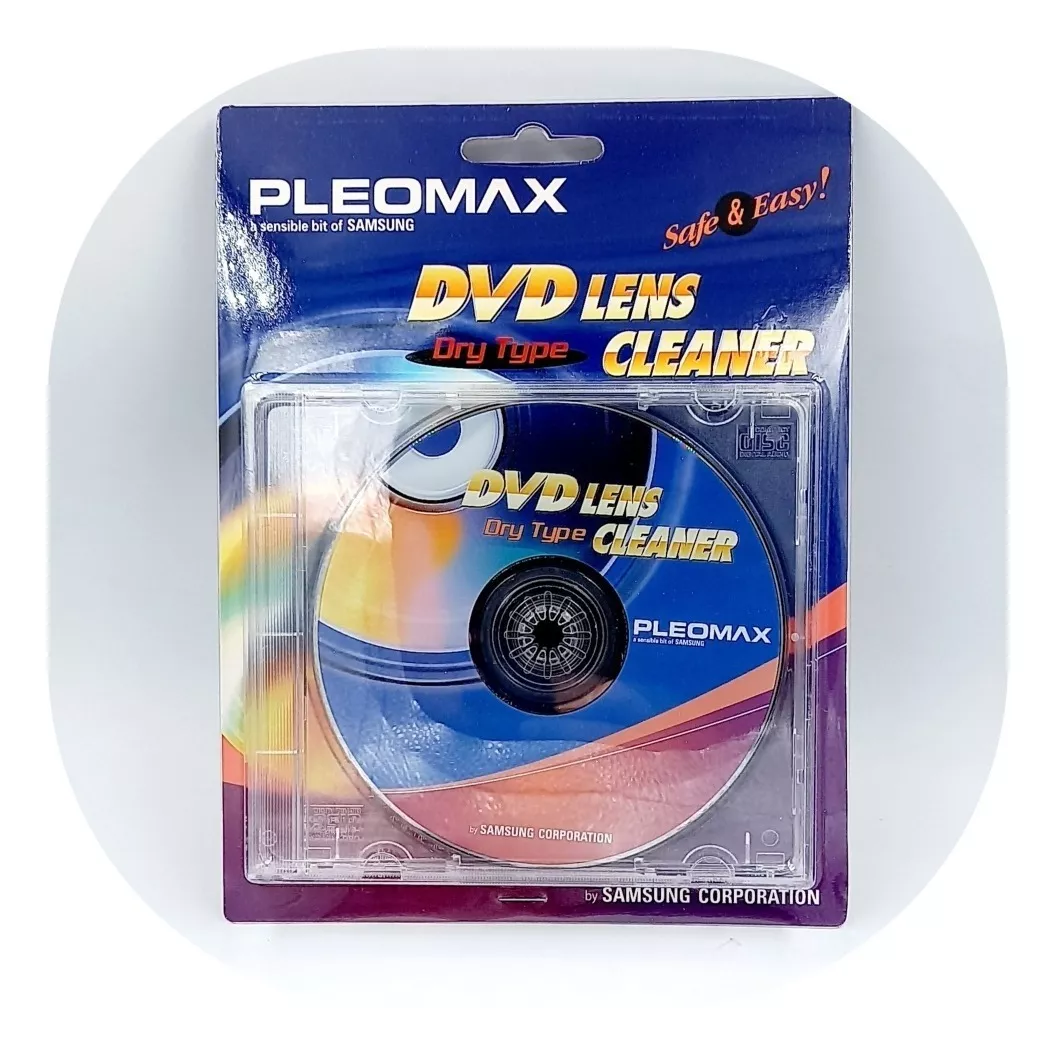 Limpiador De Lector Dvd, Blu Ray Grabador Pleomax De Samsung Dry Type ::  www