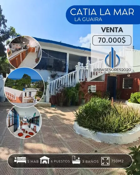 Casa Catia La Mar Ideal Para Posada 
