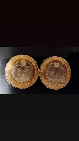 Moneda De $20 Pesos Conmemorativa Bicentenario 