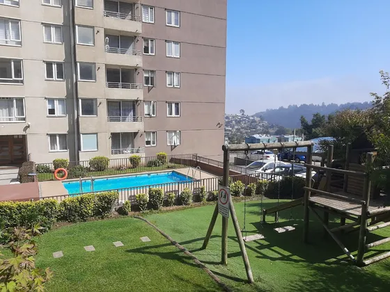 Arriendo Depto. 2d-1b-living Comedor-cocina-logia-balcón