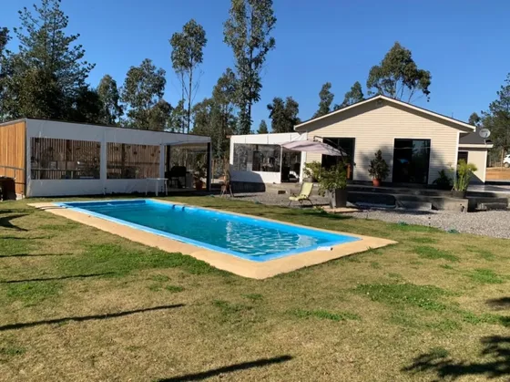 Venta Casa Con Piscina En Condominio Algarrobo  ¡¡rebajada!!