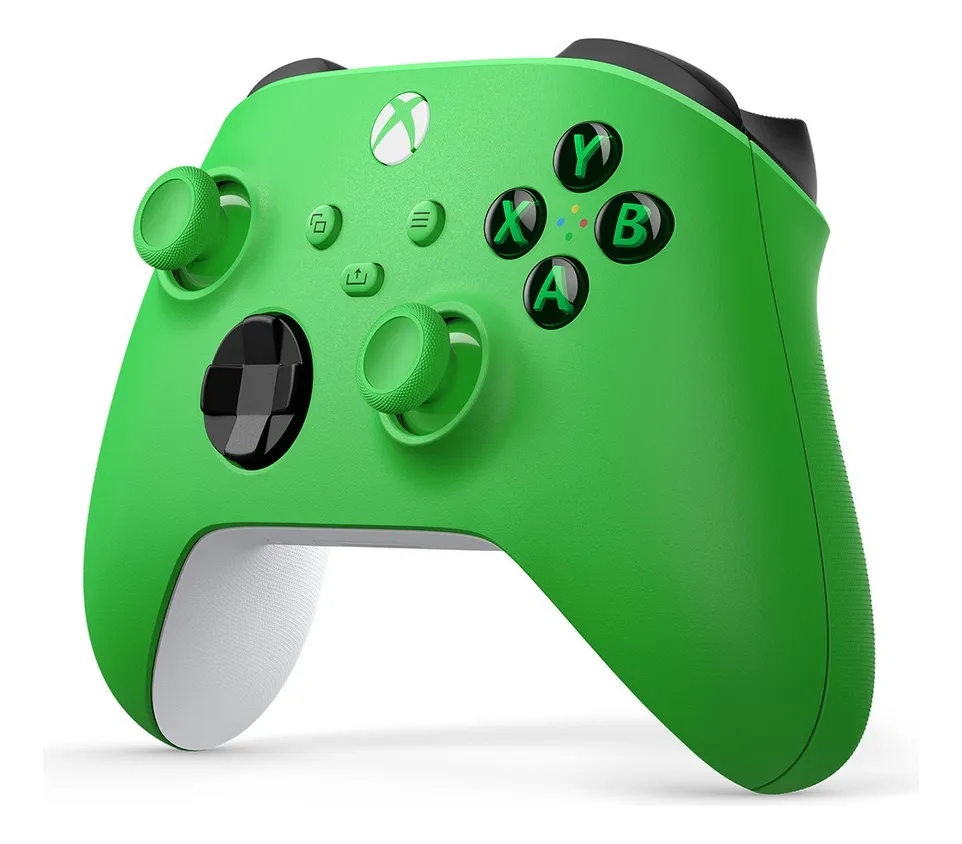 Controle Microsoft Xbox Wireless Series X/s Velocity Green Cor Verde