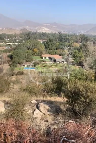 Terreno Construccion En Venta En Chicureo / Cerro La Pava