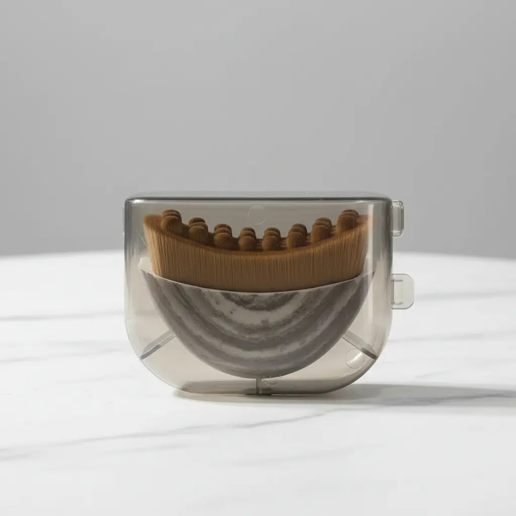 Escova Facial — cerdas de javali