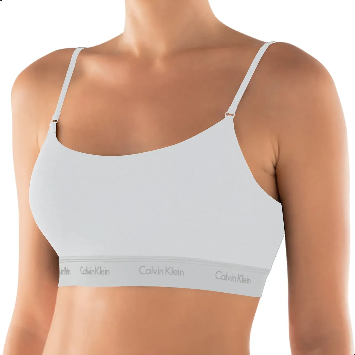 Top Sutiã Calvin Klein Original Algodão Cotton Costas Naked