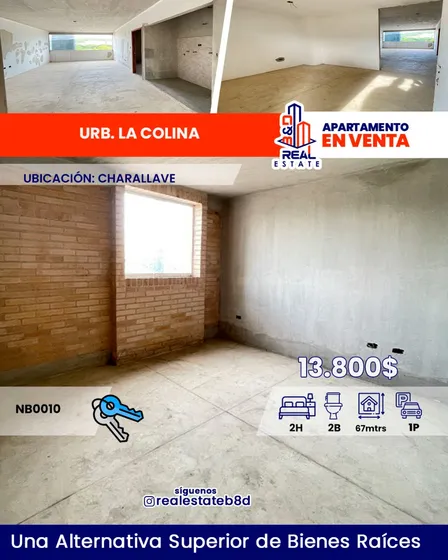 Apartamento A Remodelar En Venta Urb. La Colina / Charallave