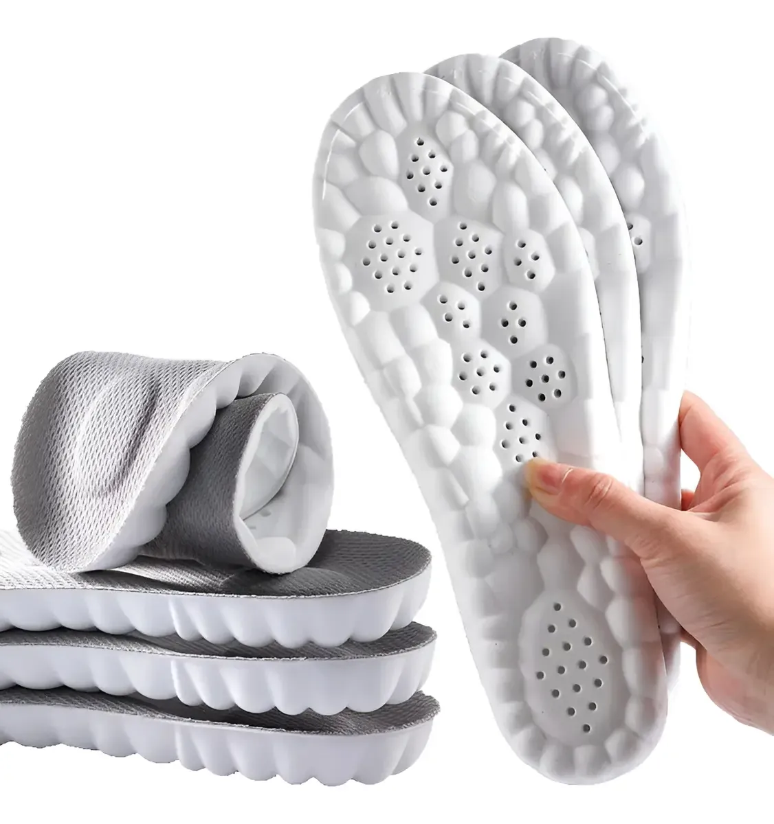 Plantilla Deportiva 4d Nube Suaves Y Elásticas Evofy