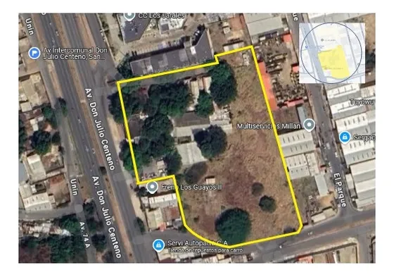 Ao Vende Solo Clientes Terreno Plena Av. Don Julio Centeno