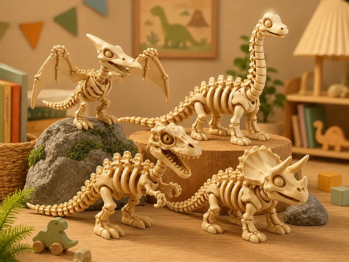 Kit Dinossauros Articulados