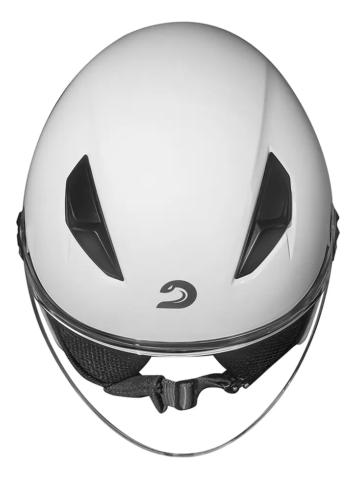 Capacete Race Tech Play Monocolor Branco Acabamento Brilhante Tamanho Do Capacete 60 — foto 7