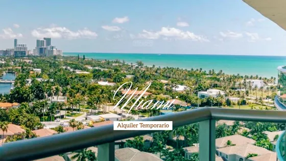 Miami Divino Alquiler Temporario Frente A La Playa Vista Al Mar
