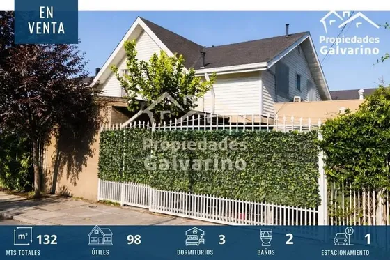 Casa En Venta De 3 Dorm. En Quilicura