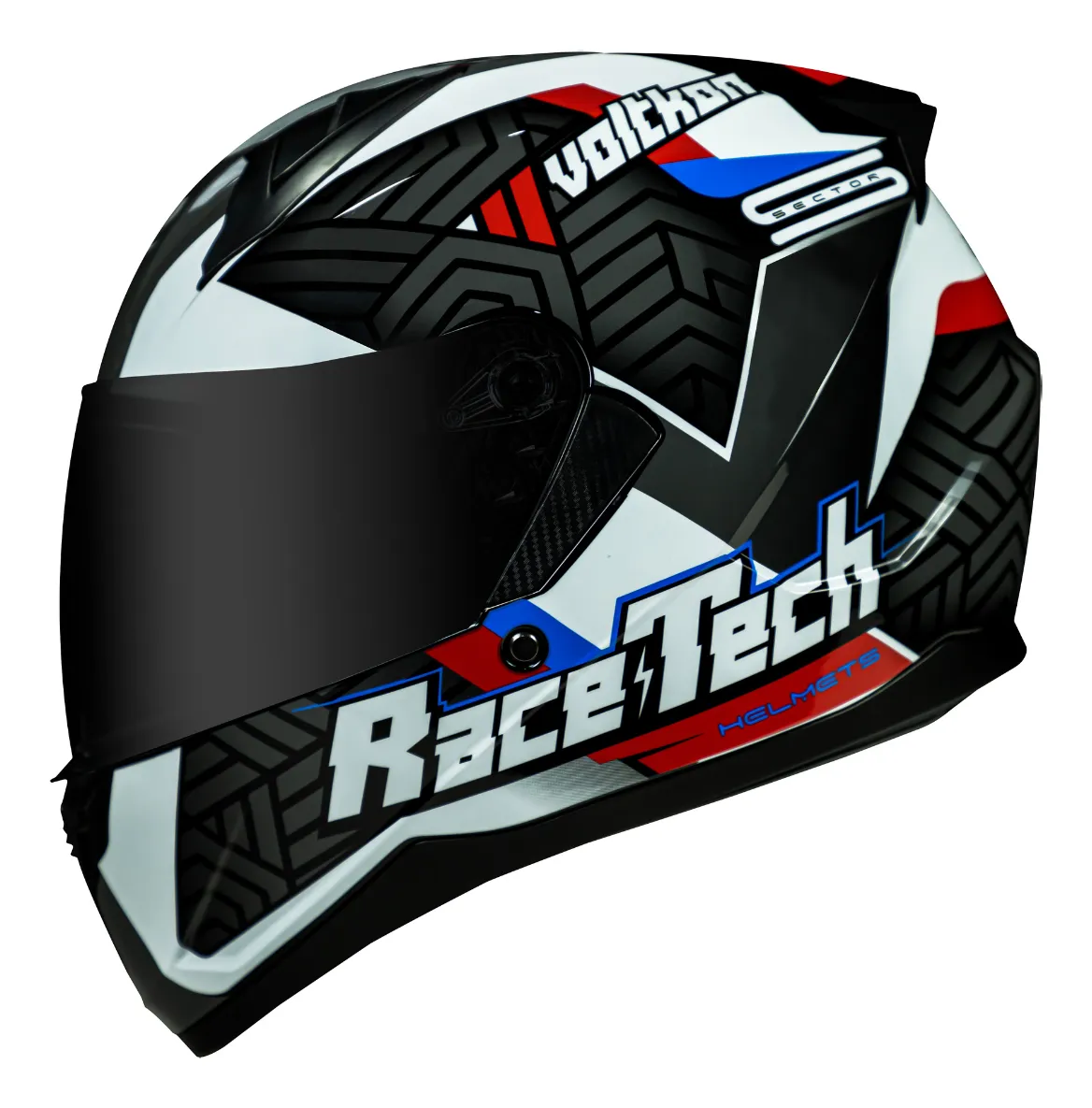 Capacete Moto Racetech Sector Voltkon — foto 1