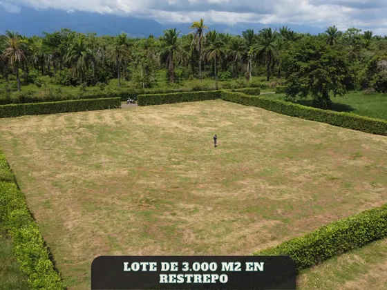 Lote De 3.000 M2 En Restrepo