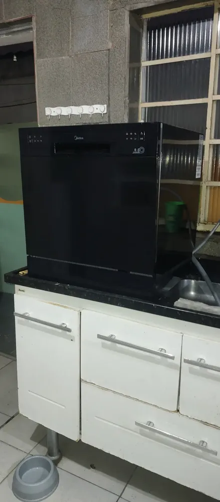 Lava Louças 8 Serviços Midea Cor Preta Cor Preto - Imagem 3