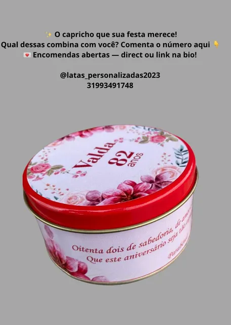 Latas Personalizadas 
