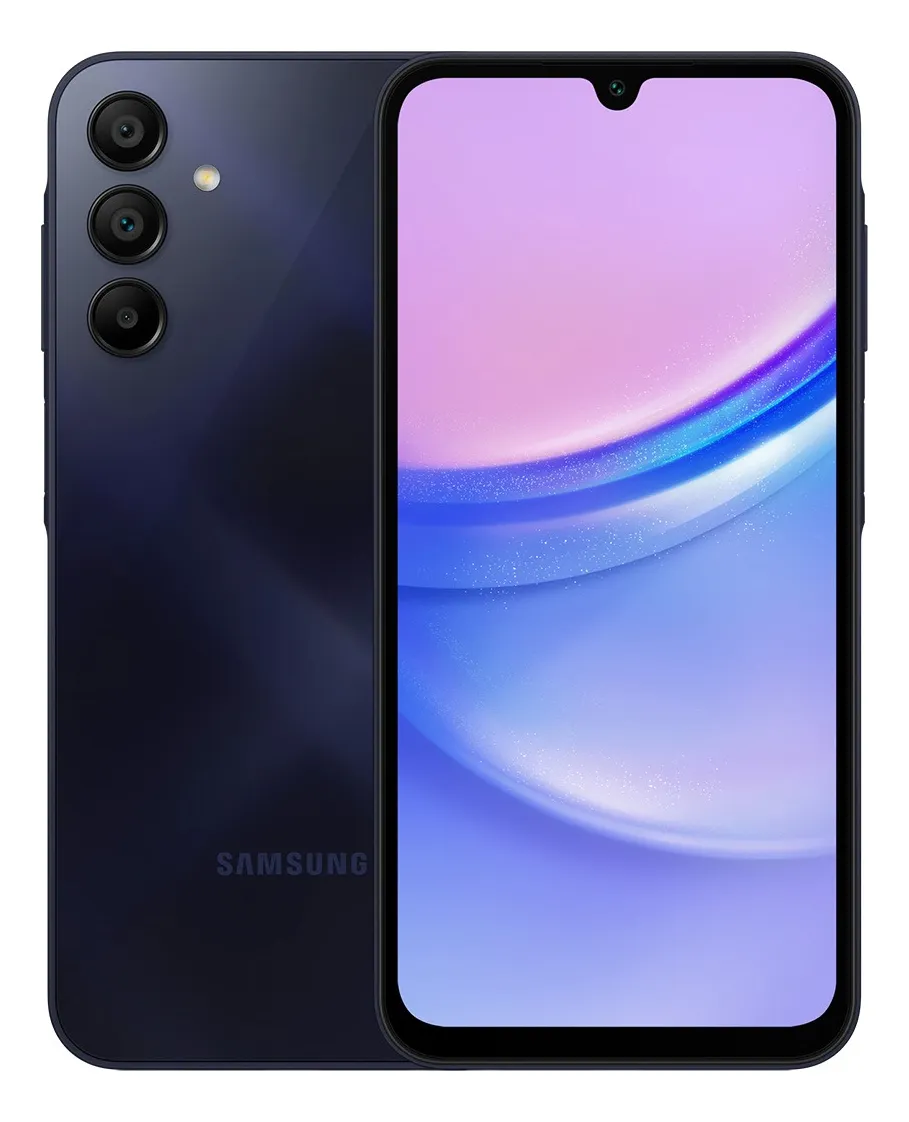 Samsung Galaxy A15 4G Dual SIM 128 GB Azul-escuro 4 GB RAM<br><a href="https://www.mercadolivre.com.br/noindex/catalog/reviews/MLB29471561?noIndex=true&access=view_all&modal=true&controlled=true&brandId=206&source_platform=/web/desktop&device_id_variant=aaf3668e-62b2-4ff1-b414-4c0deacdf22a"></a>