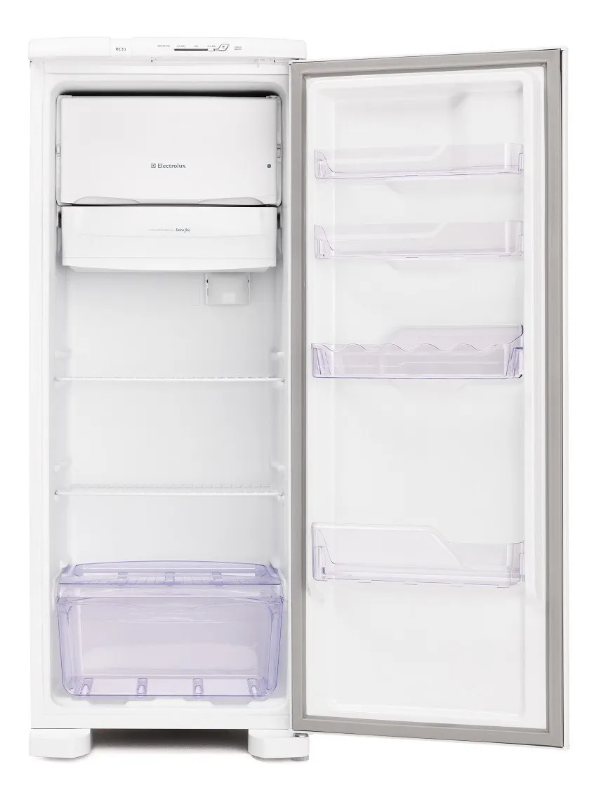 Geladeira Electrolux Cycle Defrost 240L Degelo Prático Uma Porta Branca RE31 - Imagem 2