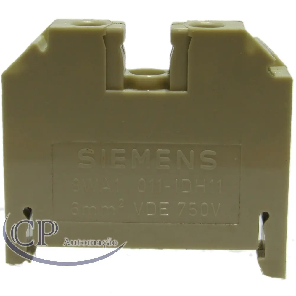 20 Morsetti Siemens 8WA1 011-3DH21 3 Poli Beige 24,5mm - Taglia 6 - Foto 2