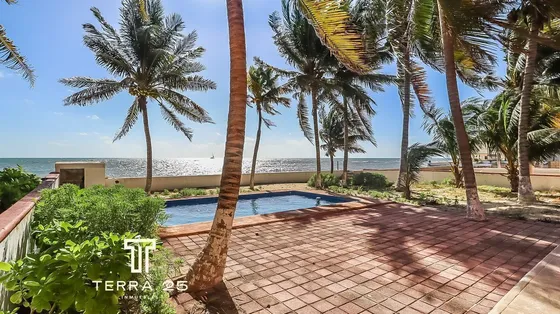 Espectacular Terreno A Pie De Playa En Venta , Puerto Morelos