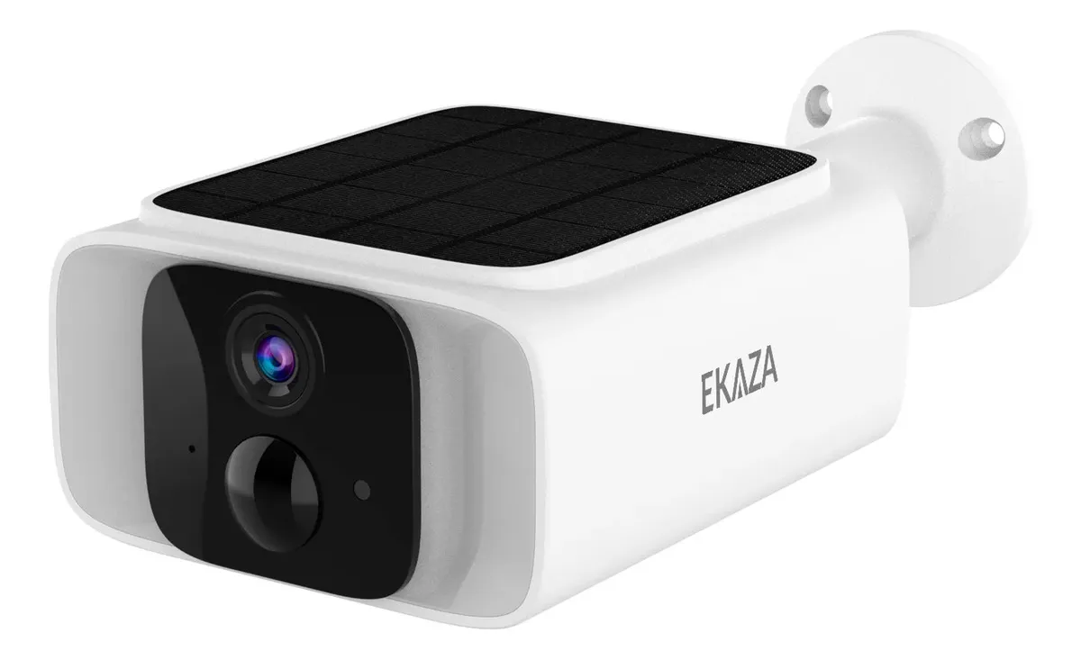 Câmera de Segurança Inteligente Solar WiFi EKAZA 3MP 2K IP65