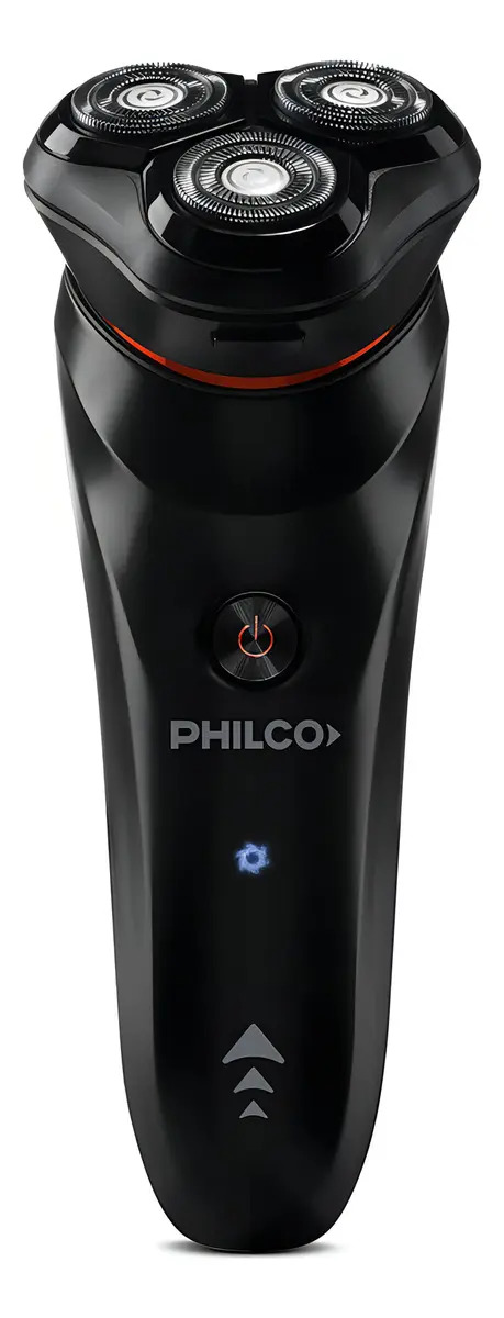 Afeitadora Eléctrica Philco Ae5105pp En Seco Y Húmedo Negro