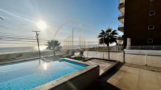 Frente Al Mar | Exclusivo 3d Amoblado Con Terraza Premium.