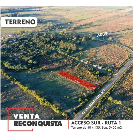 Hermoso Lote Para Casa Quinta Media Cuadra Reconquista Santa Fe