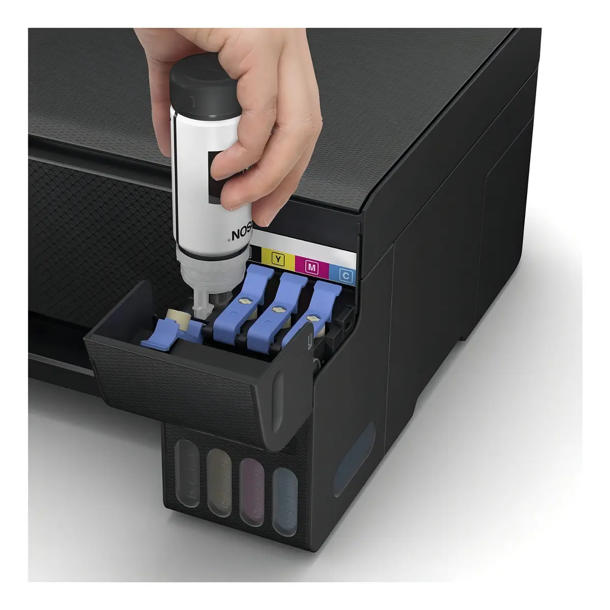 Impressora Multifuncional Cor Epson Ecotank L3250 Preto 127/220v