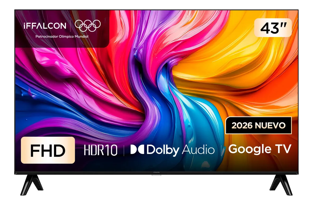 Televisor Iffalcon (by TCL) 43" 43s55 Smart Tv - Google Tv 2k & Asistente De Voz