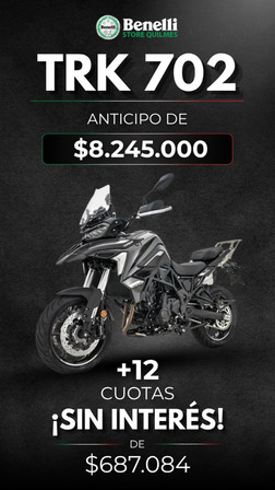 Benelli Trk 702 Asfaltica S/baules No Cf, Voge,anticipo+cuot Benelli Trk 702 Asfaltica S/baules No Cf, Voge,anticipo+cuot