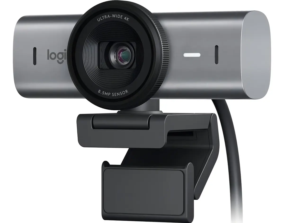 Cámara Web Logitech Mx Brio 705, For Business 4k Color Negro