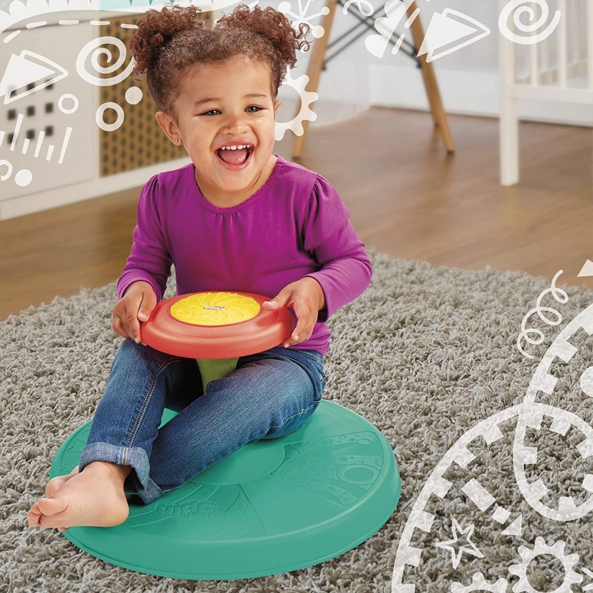 Playskool Gira Gira Sit N Spin Meses Sin Intereses 